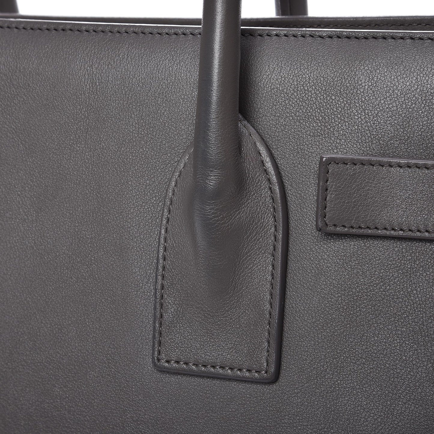 Calfskin Small Sac De Jour Fog