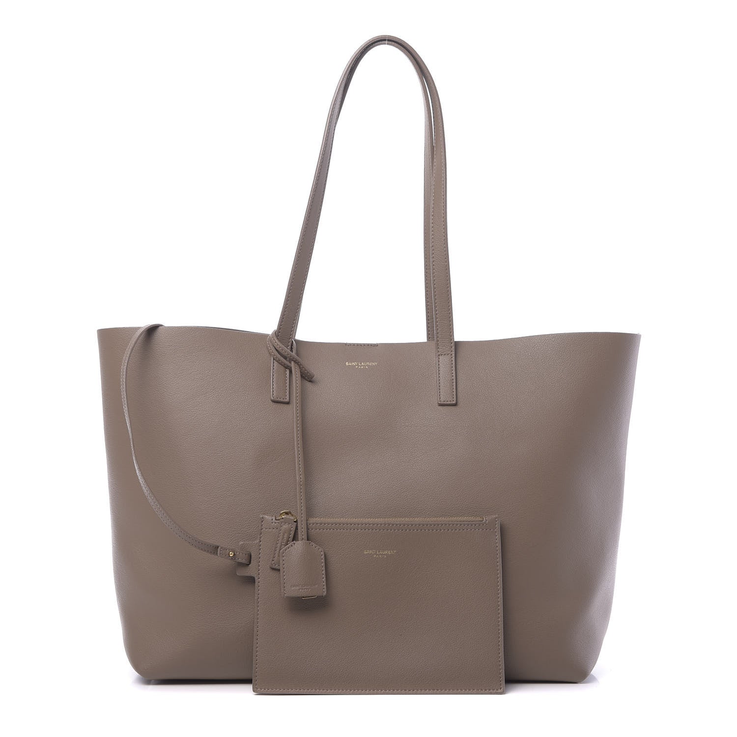 Saint Laurent Calfskin Large Shopping Tote Fard 1 of 15
