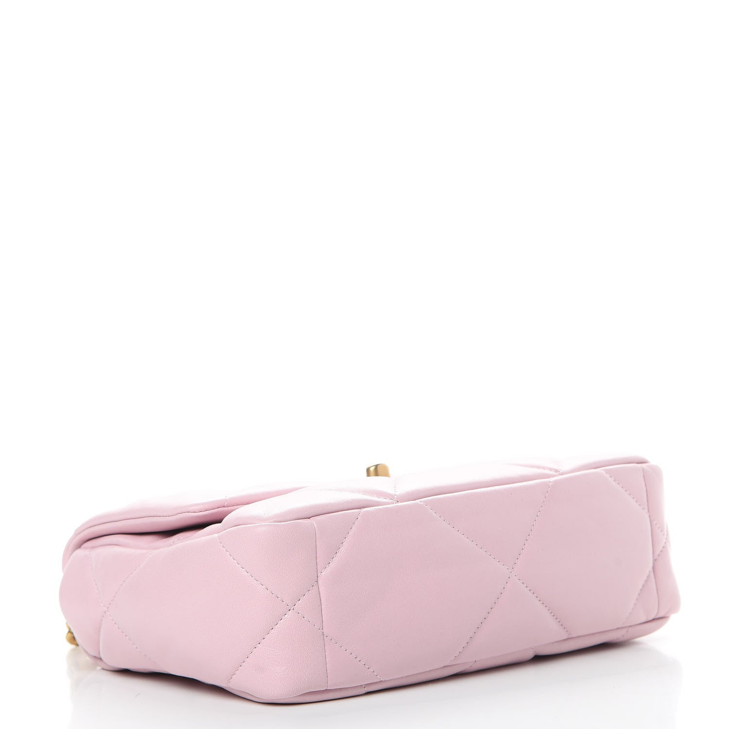 Chanel Lambskin Quilted Medium Chanel 19 Flap Light Pink 4 of 11