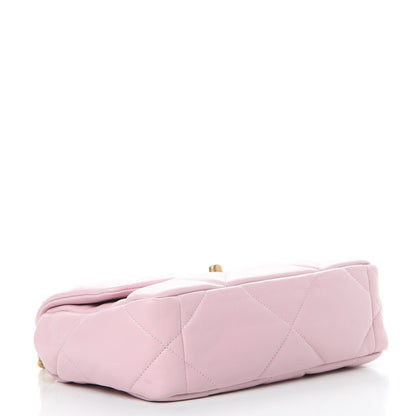 Chanel Lambskin Quilted Medium Chanel 19 Flap Light Pink 4 of 11