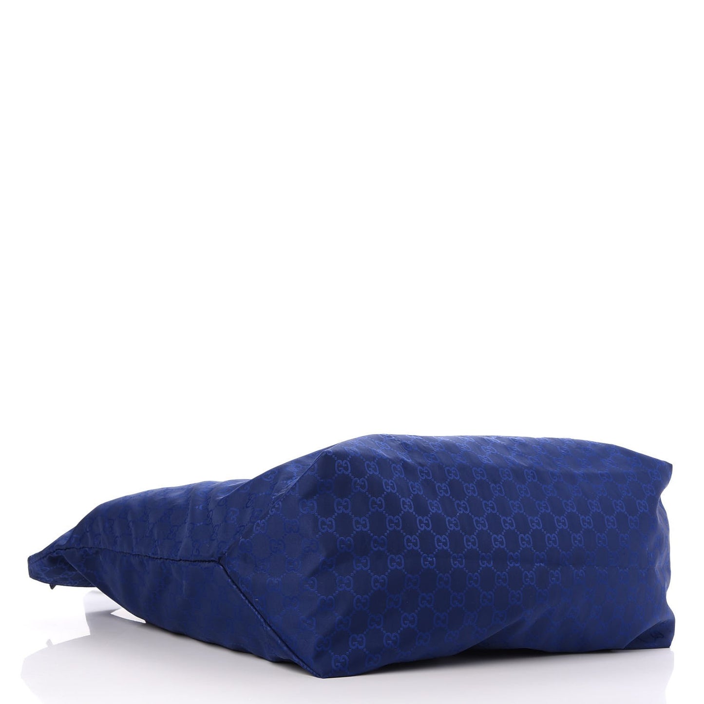 Nylon Monogram Large Tote Blue