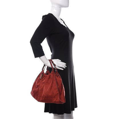 Gucci Monogram Hobo Red 2 of 12