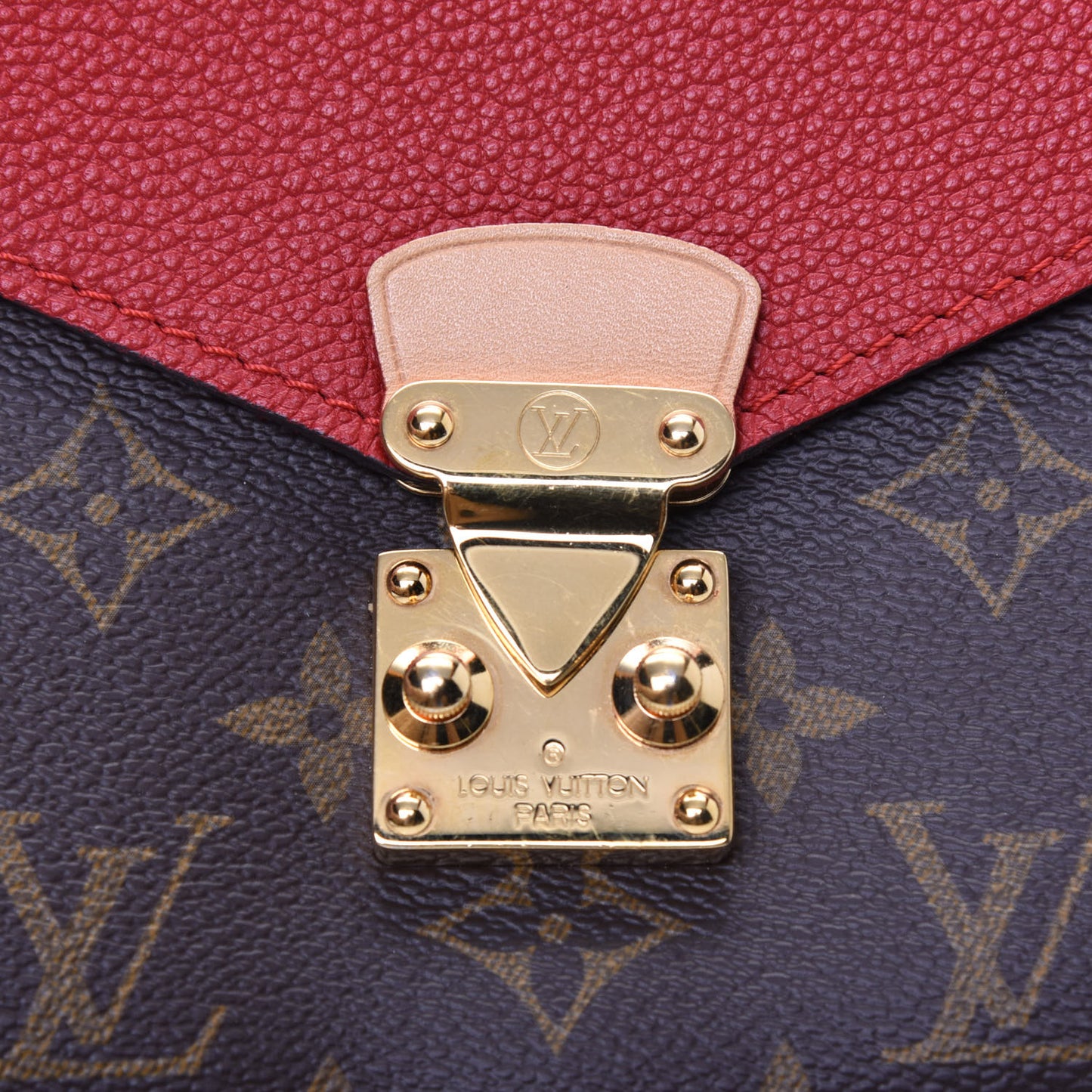 Monogram Pallas Chain Cherry
