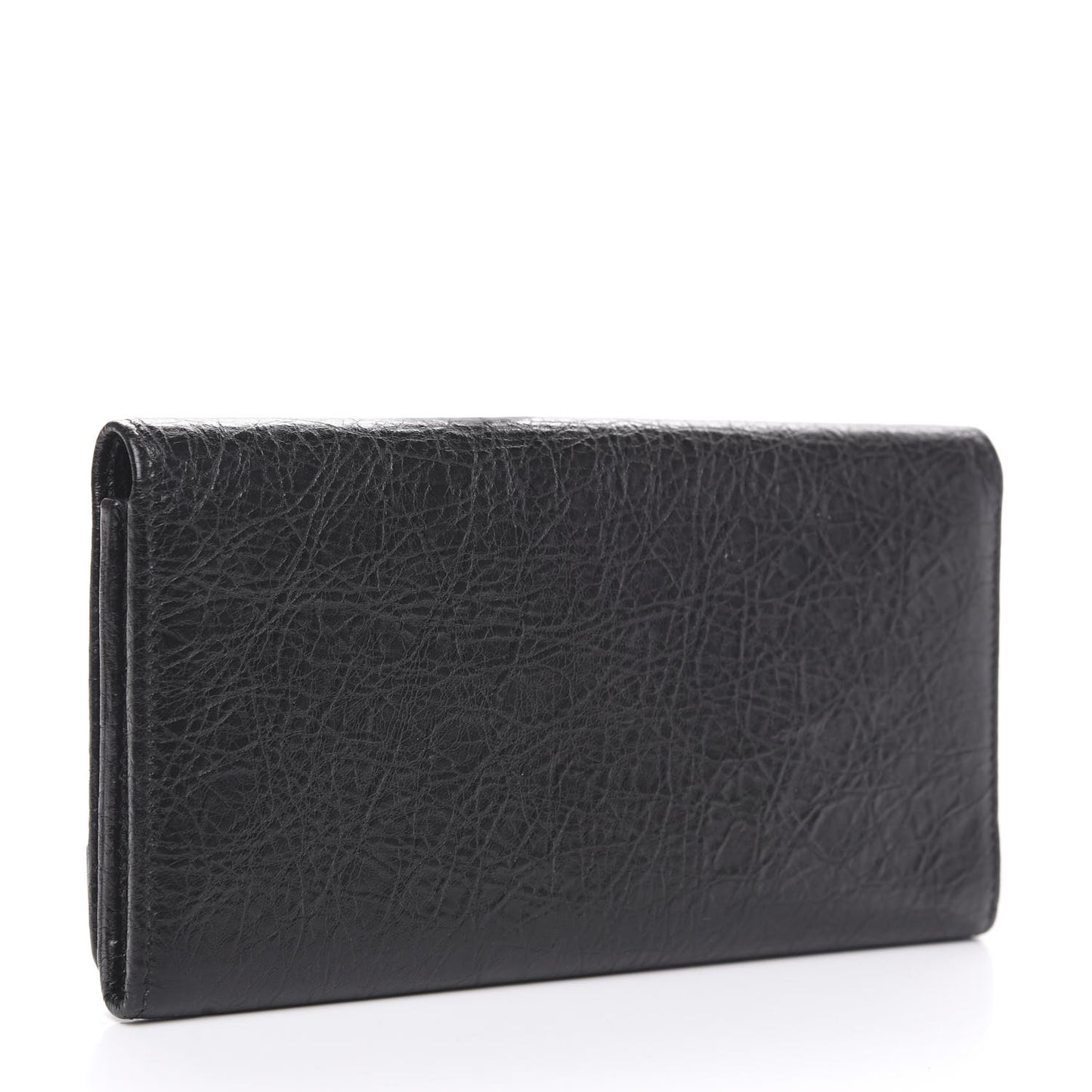 Agneau Classic Hardware Money Wallet Black