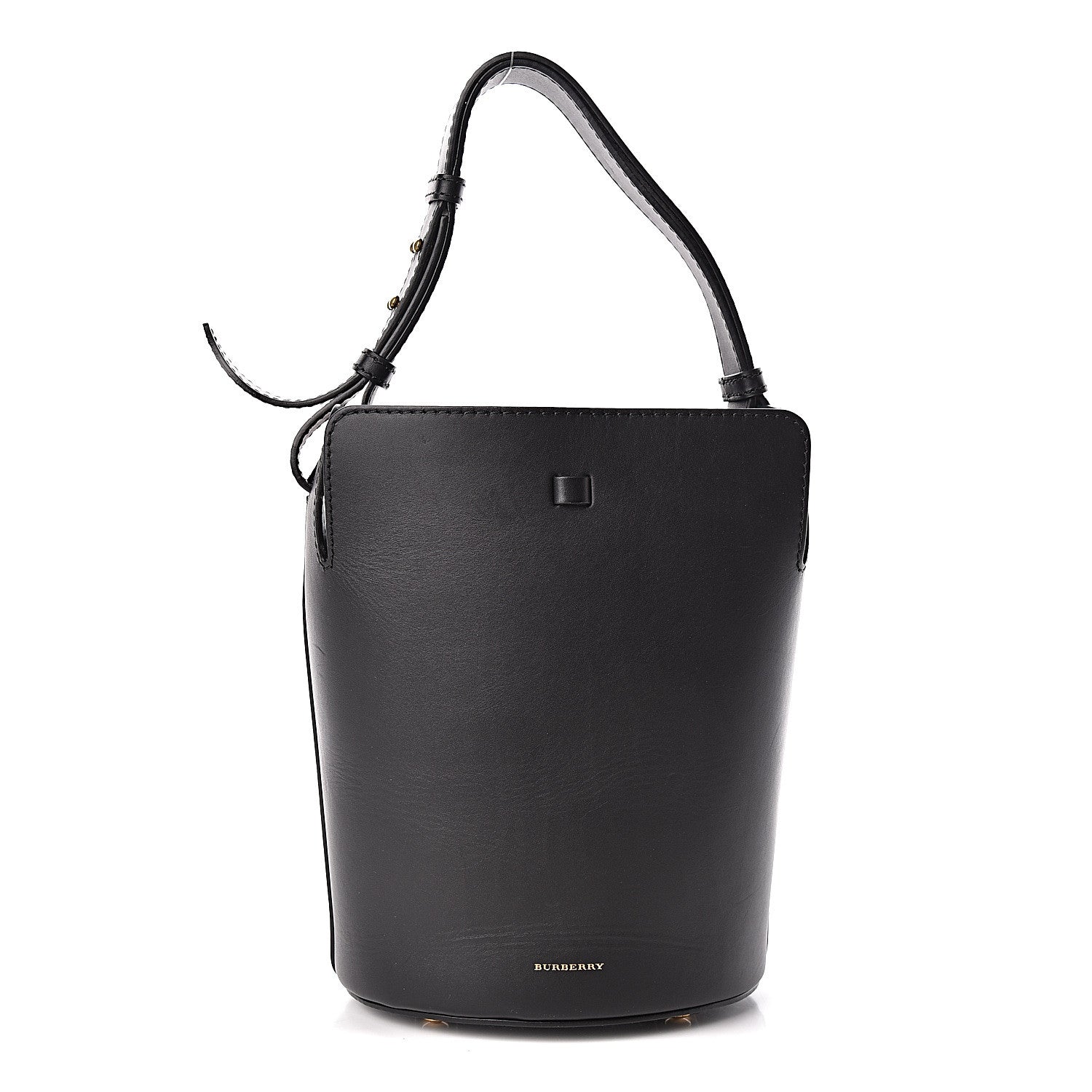Burberry Supple Calfskin Small Bucket Black 1 of 11
