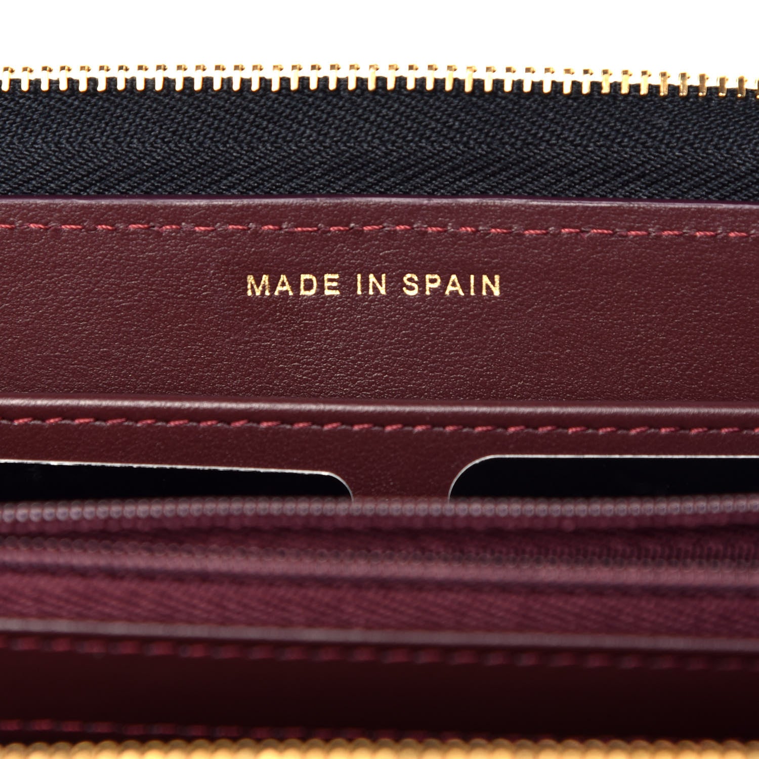 Chanel Caviar Quilted Large Gusset Zip Around Wallet Black 14 of 17