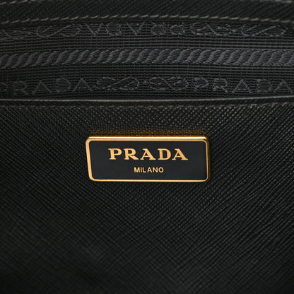 Prada Saffiano Lux Large Galleria Double Zip Tote Black 6 of 11