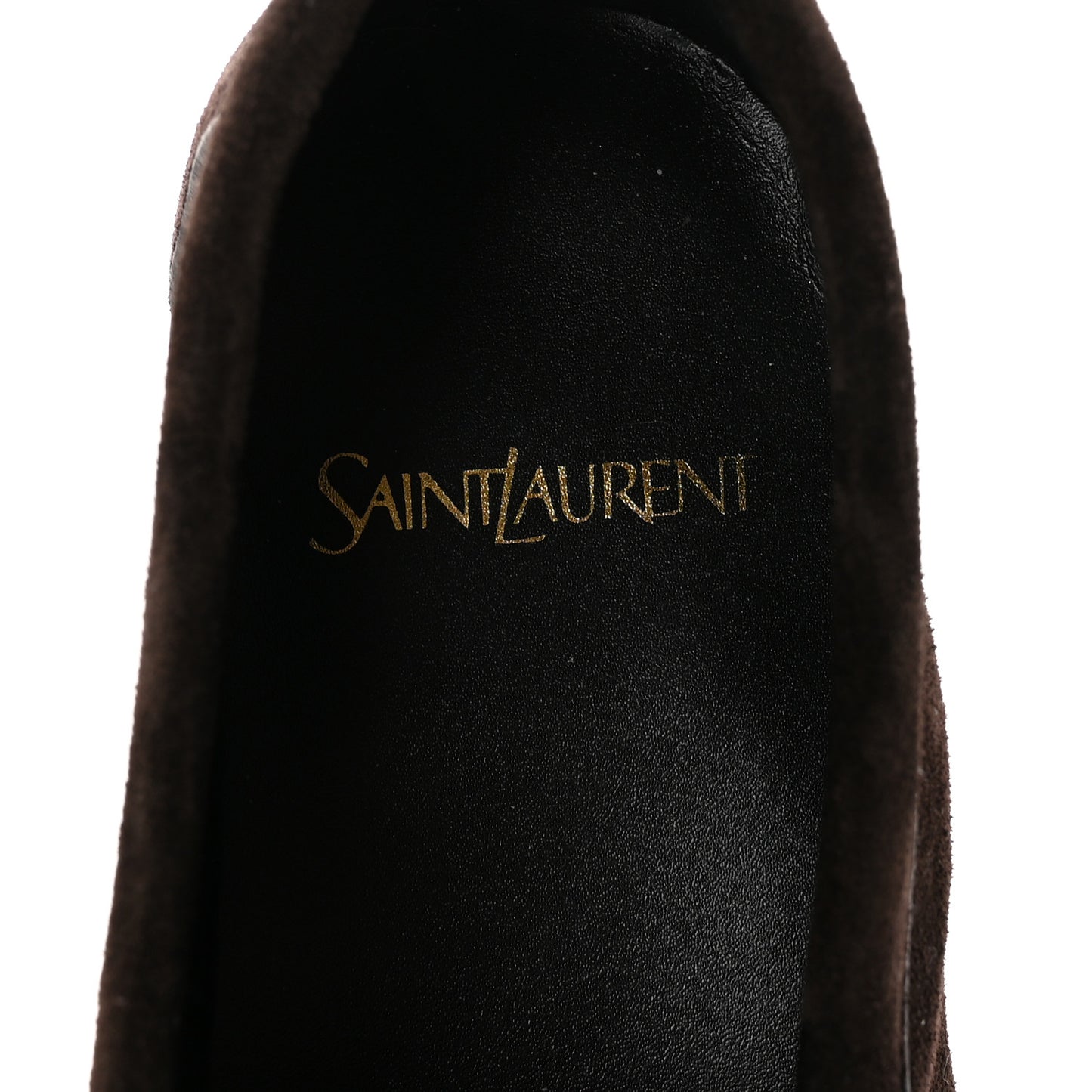 Suede Le Loafer 15 Penny Slippers 38 Dark Chocolate