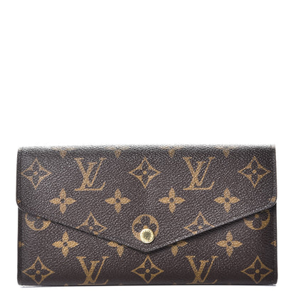 Louis Vuitton Monogram Sarah Wallet NM 1 of 8