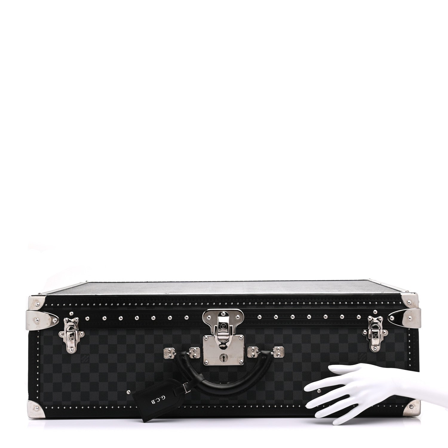 Louis Vuitton Damier Graphite Alzer 70 Trunk 2 of 14