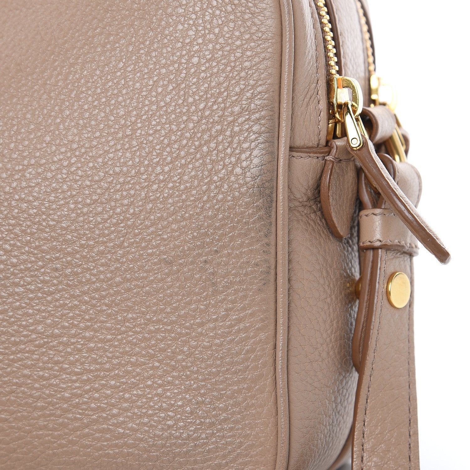 Prada Vitello Phenix Camera Bag Cammeo 13 of 15
