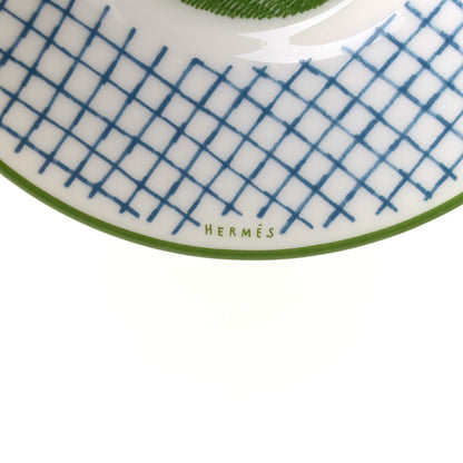 Hermes Porcelain A Walk In The Garden Coffee Cup And Saucer Set Of 2 6 of 9