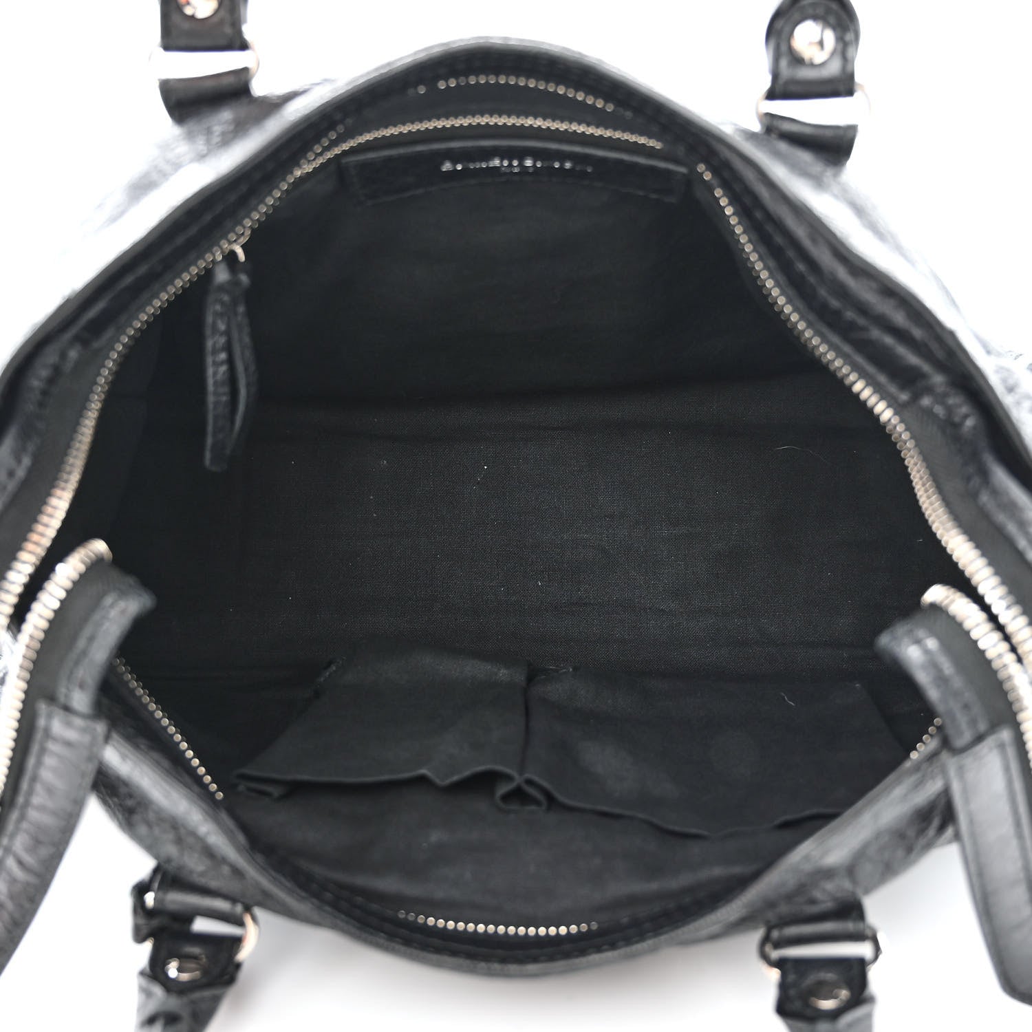 Balenciaga Agneau Classic Silver Hardware S City Black 5 of 10