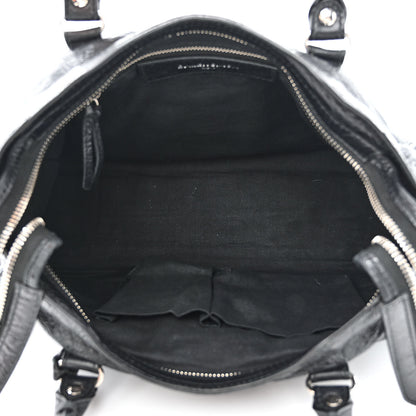 Balenciaga Agneau Classic Silver Hardware S City Black 5 of 10