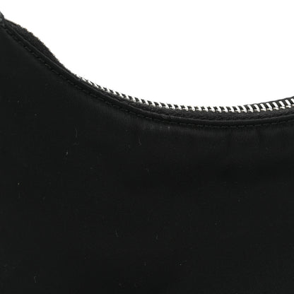 Prada Re-Nylon Saffiano Re-Edition 2005 Shoulder Bag Black 10 of 12