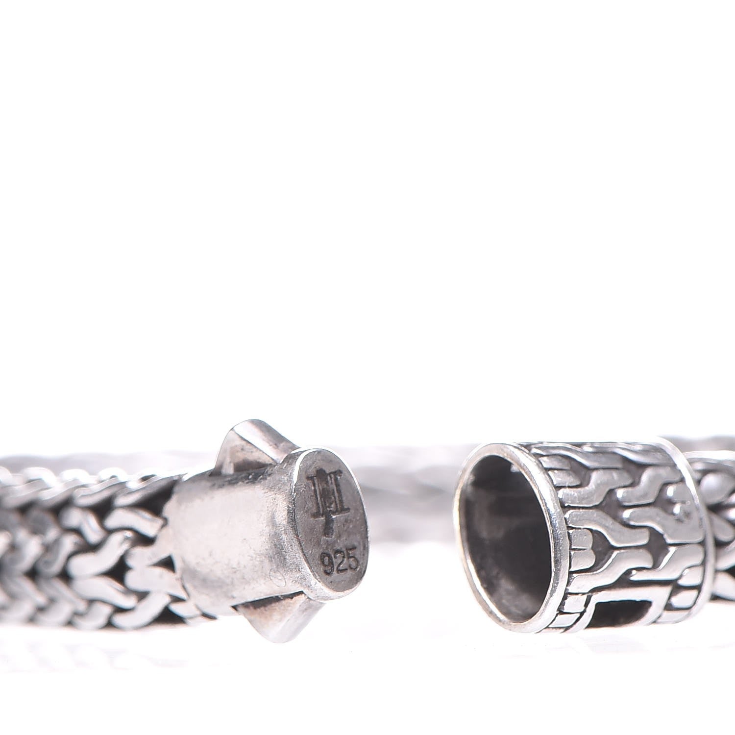 John Hardy Sterling Silver 7.5mm Classic Chain Bracelet XL 5 of 5