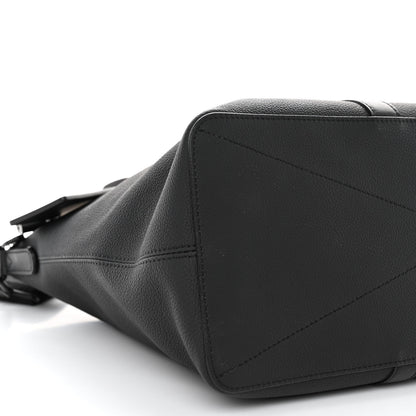 Louis Vuitton Calfskin Lockit Tote Black 8 of 9