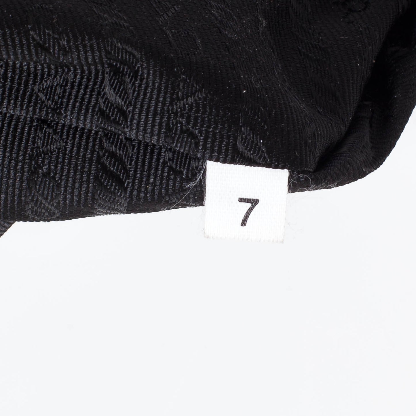 Vitello Daino Drawstring Bag Nero Black