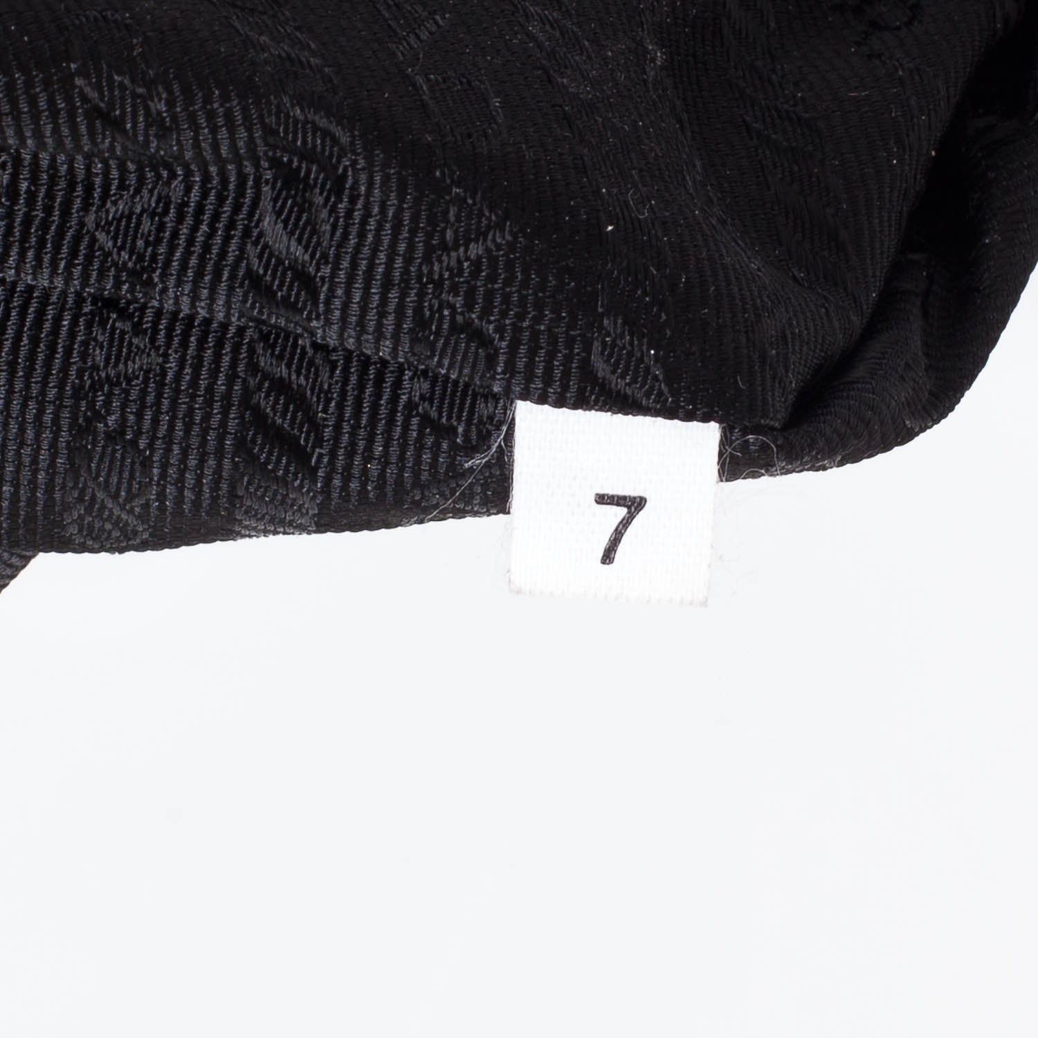 Prada Vitello Daino Drawstring Bag Nero Black 9 of 10