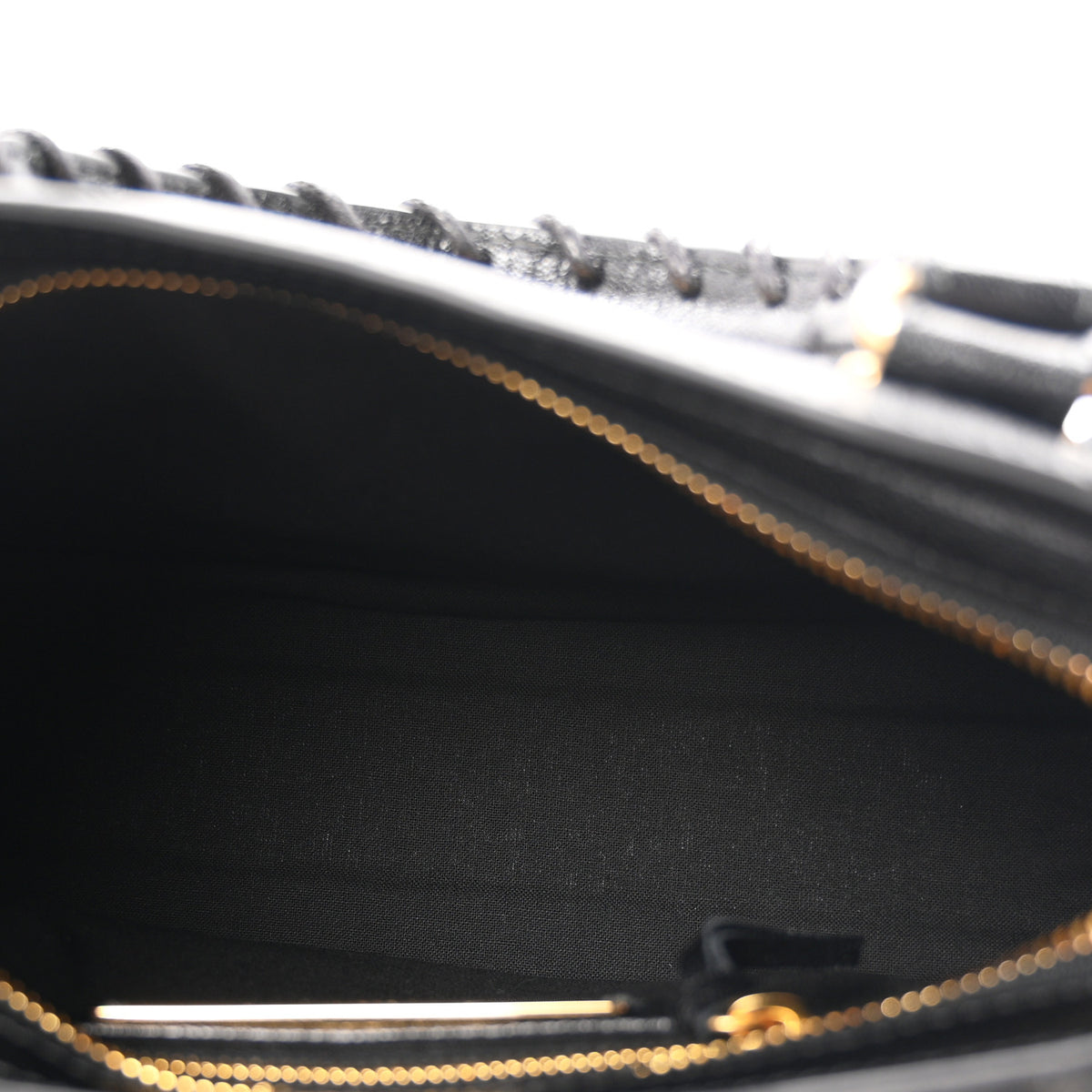 Balenciaga Supple Goatskin Gold Metallic Edge Hardware Mini Le City Uptown Black 6 of 11
