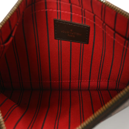 Louis Vuitton Damier Ebene Neverfull MM GM Pochette 5 of 9