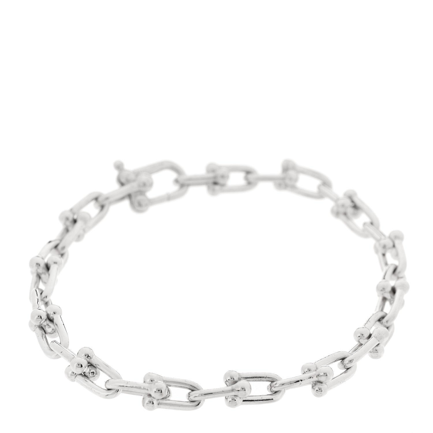 Tiffany Sterling Silver Small HardWear Link Bracelet 1 of 4