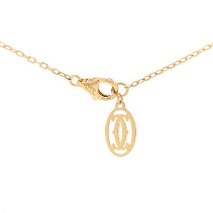 Cartier 18K Yellow Gold Diamond SM D'Amour Pendant Necklace 3 of 3