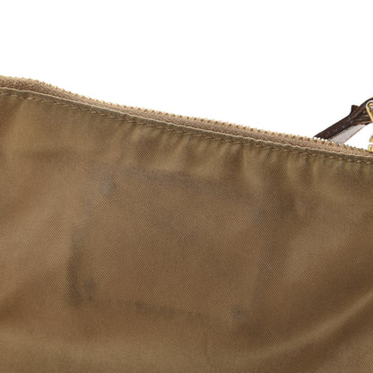 Prada Tessuto Nylon Saffiano Logo Crossbody Bag Beige 11 of 13