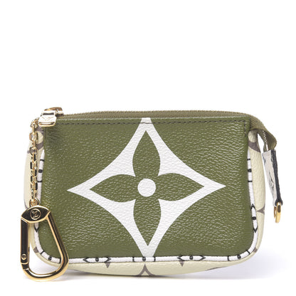 Louis Vuitton Monogram Giant Micro Pochette Accessories Kaki White 1 of 8