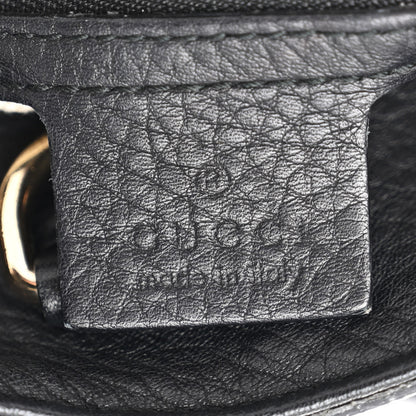 Gucci Pebbled Calfskin Medium Soho Chain Shoulder Bag Black 6 of 11