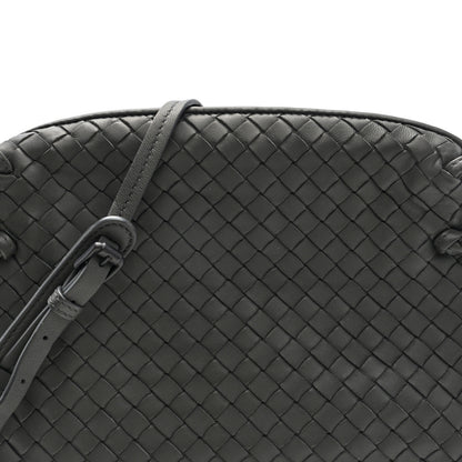 Bottega Veneta Nappa Intrecciato Nodini Crossbody Messenger New Light Grey 8 of 10