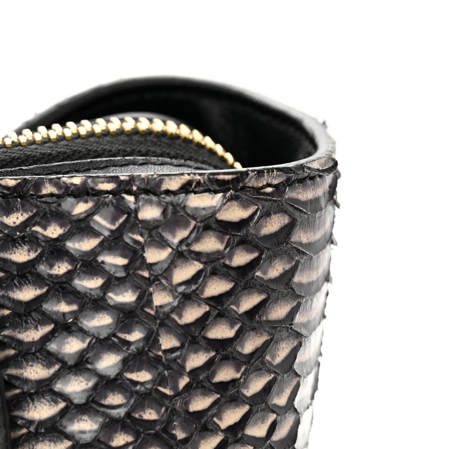 Celine Watersnake Mini Belt Bag White Black 11 of 11