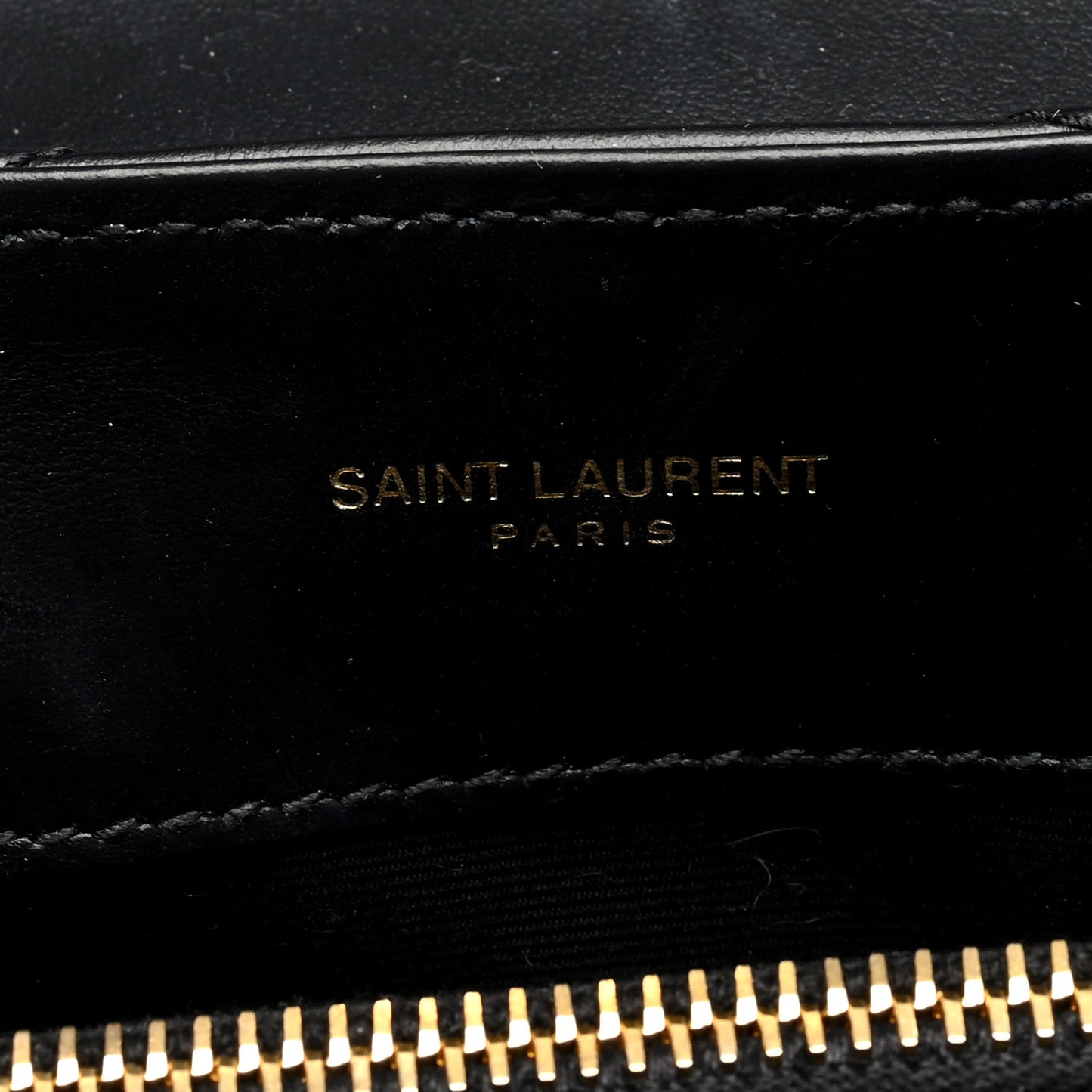 Calfskin Y Quilted Monogram Small Loulou Chain Satchel Black