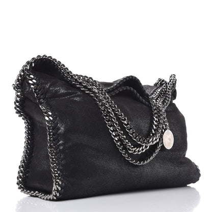 Stella McCartney Shaggy Deer Falabella Fold Over Tote Black 10 of 15