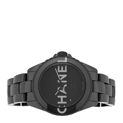 Chanel Stainless Steel Ceramic 38mm J12 Wanted de Chanel Automatic Watch Black 2 of 5