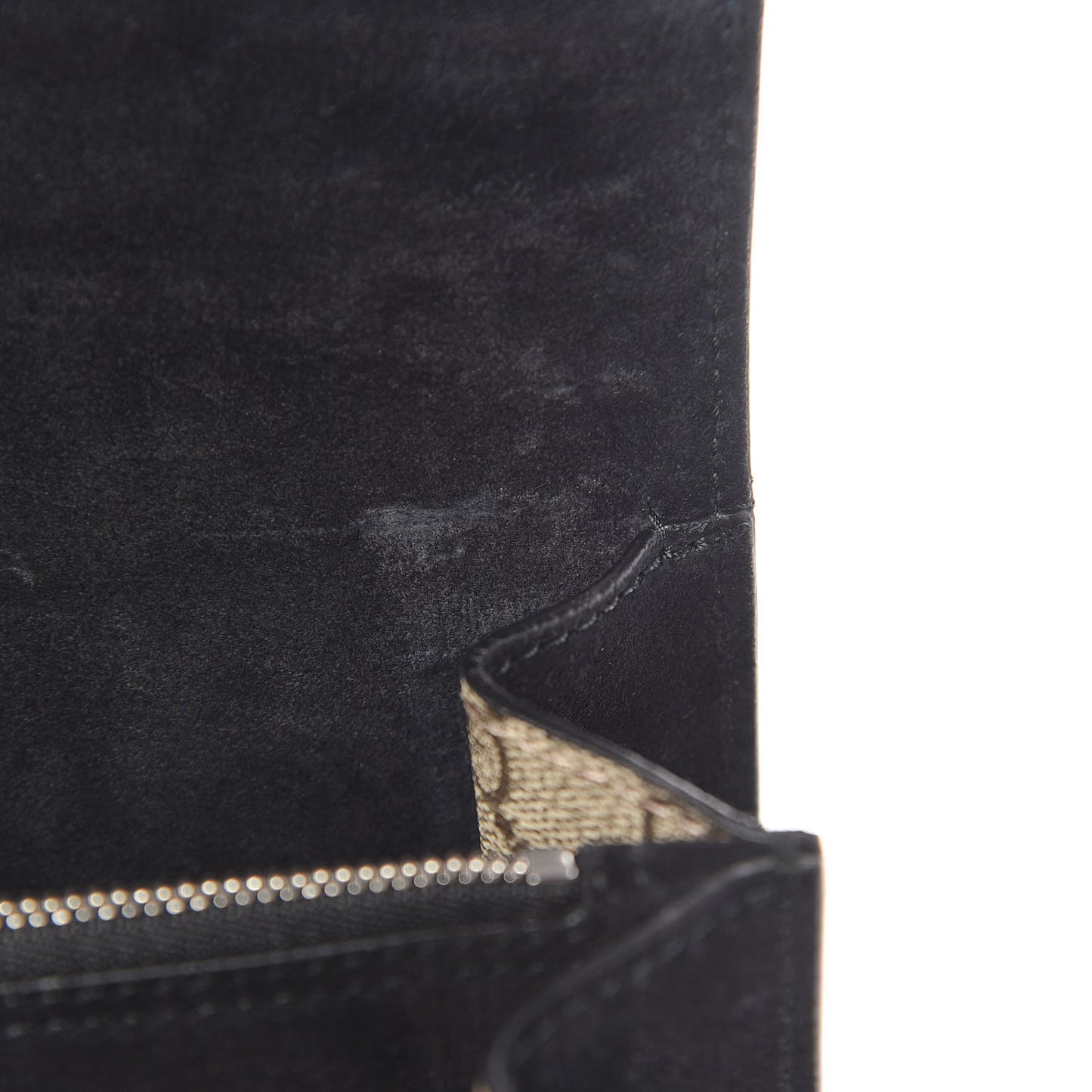 GG Supreme Monogram Small Dionysus Shoulder Bag Black