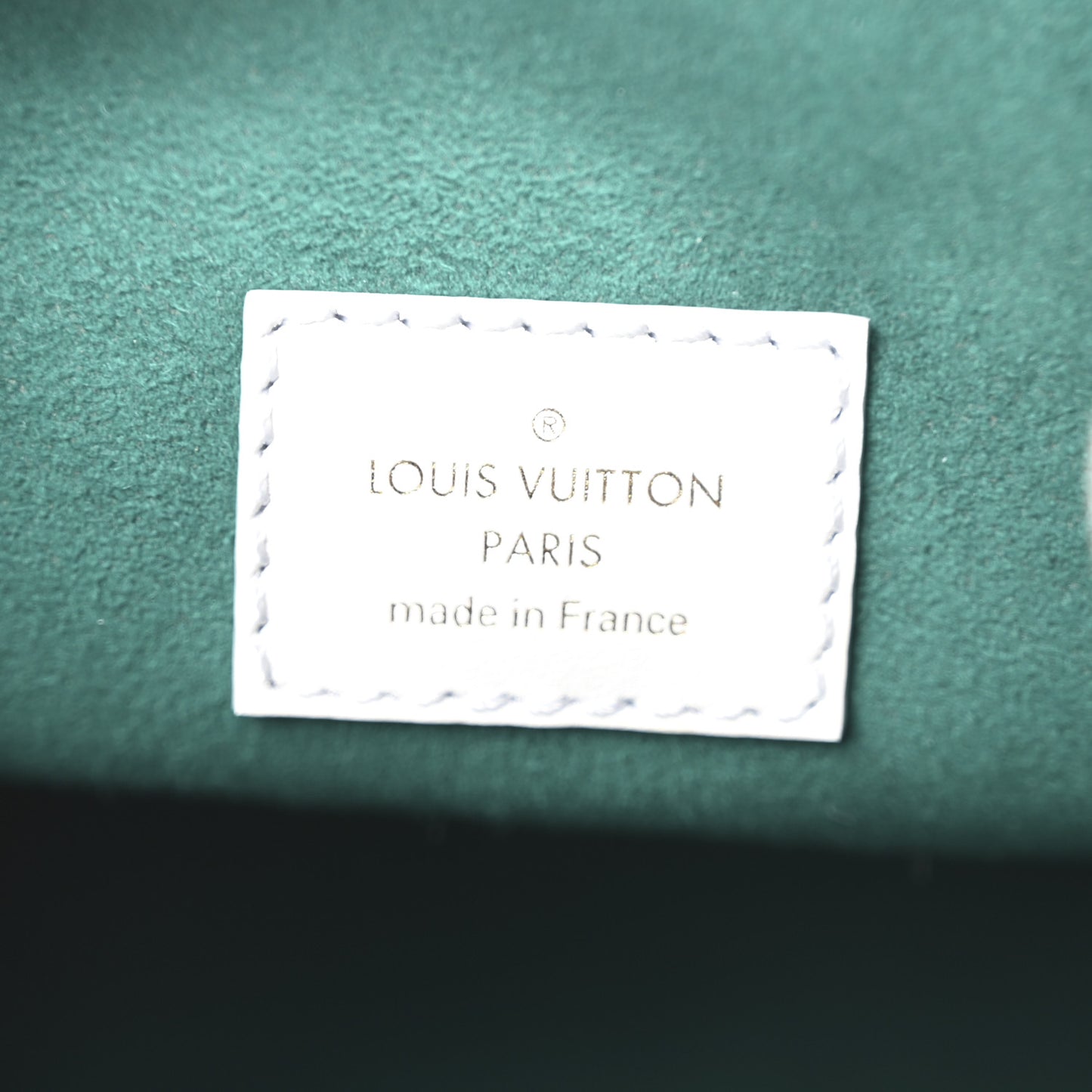 X SUN YITIAN Calfskin Monogram Petit Noe White