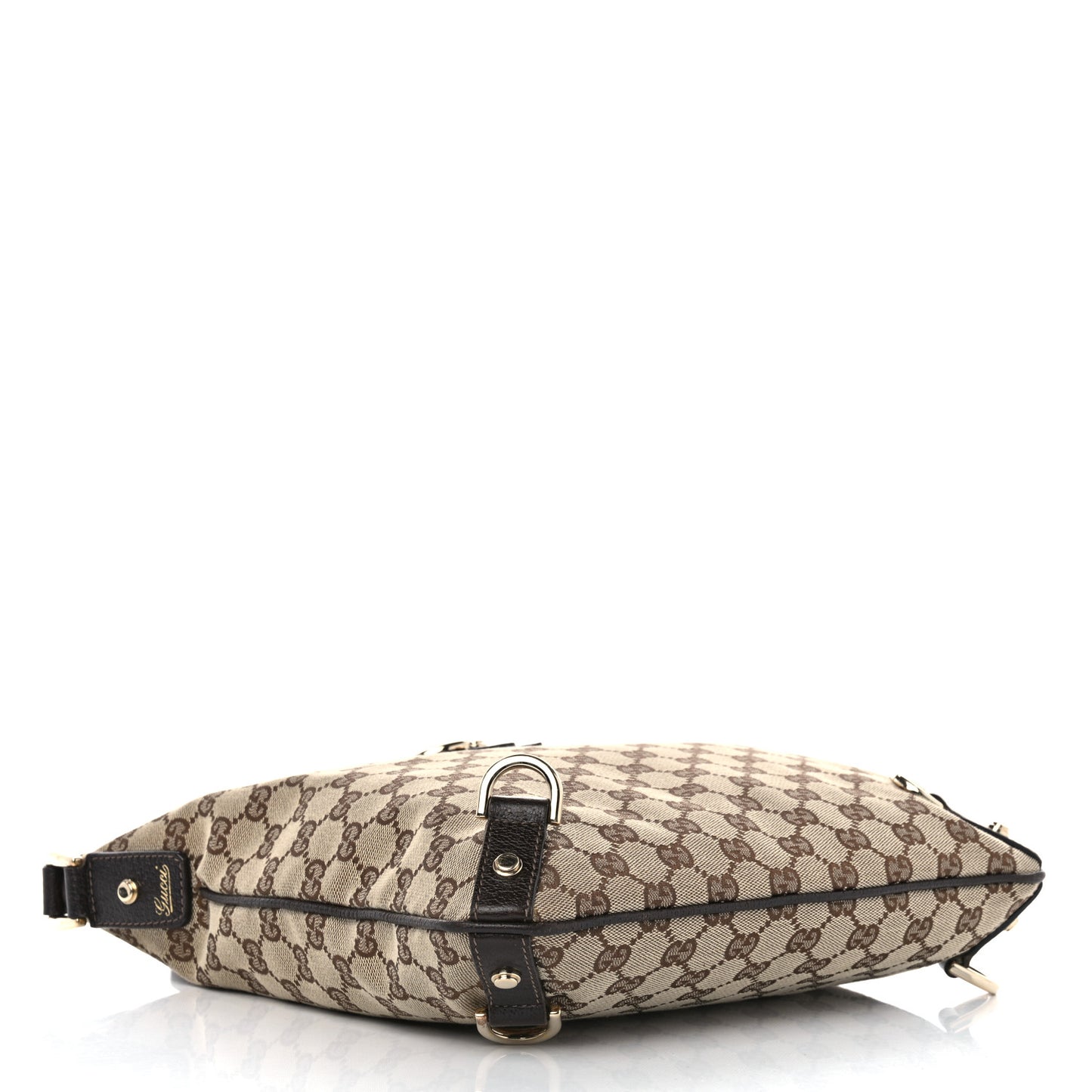 Monogram Abbey Messenger Bag Dark Brown