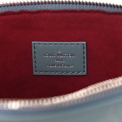 Louis Vuitton Lambskin Embossed Monogram Coussin PM Blue Glacier 8 of 12