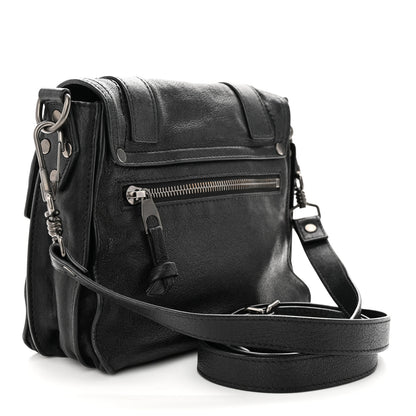 Proenza Schouler Lambskin PS1 Mini Pouch Messenger Black 3 of 10