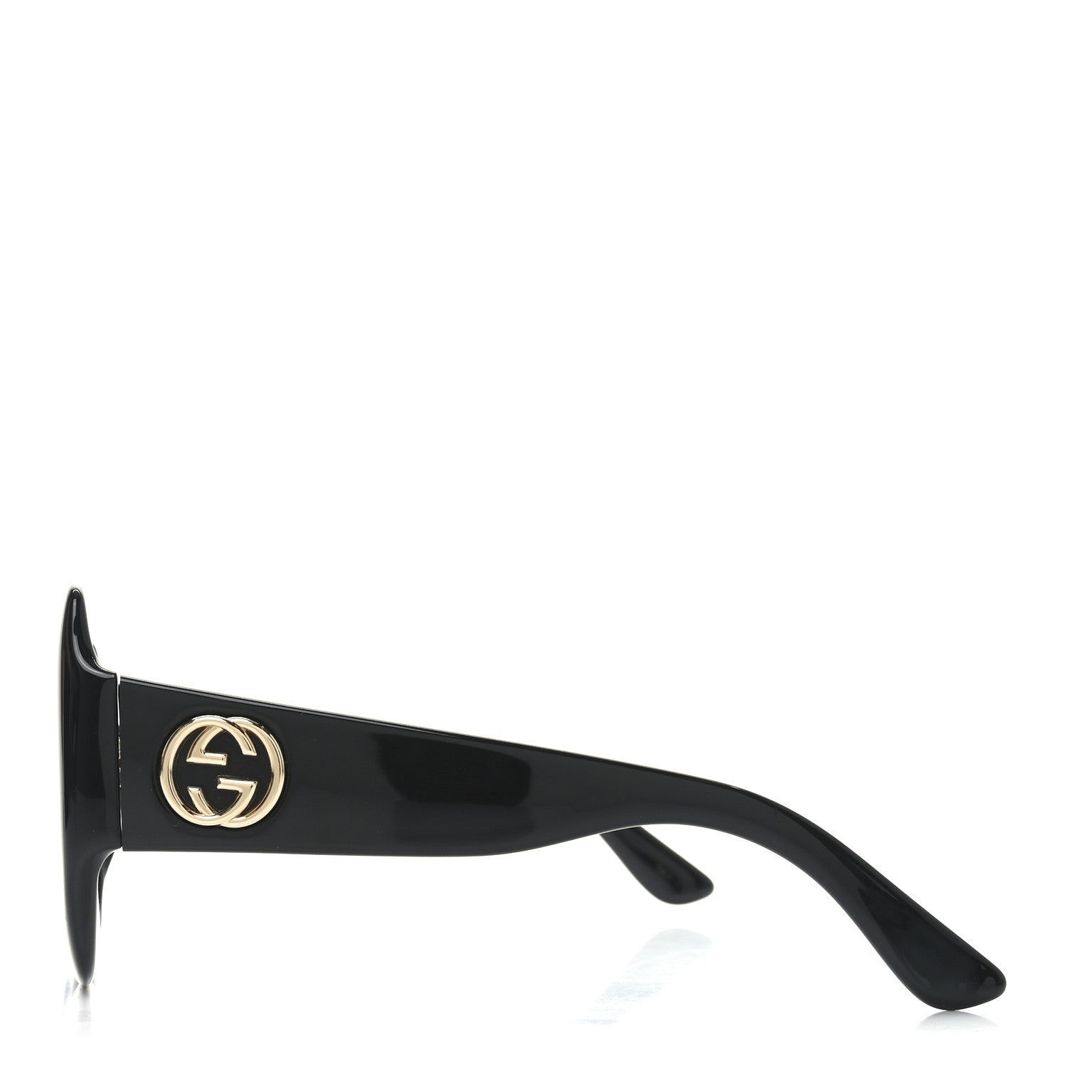 Gucci Acetate Square Frame Sunglasses GG0053S Black 3 of 7