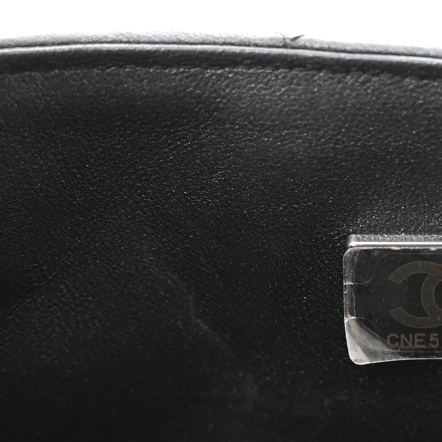 Lambskin Quilted Mini Rectangular Flap So Black