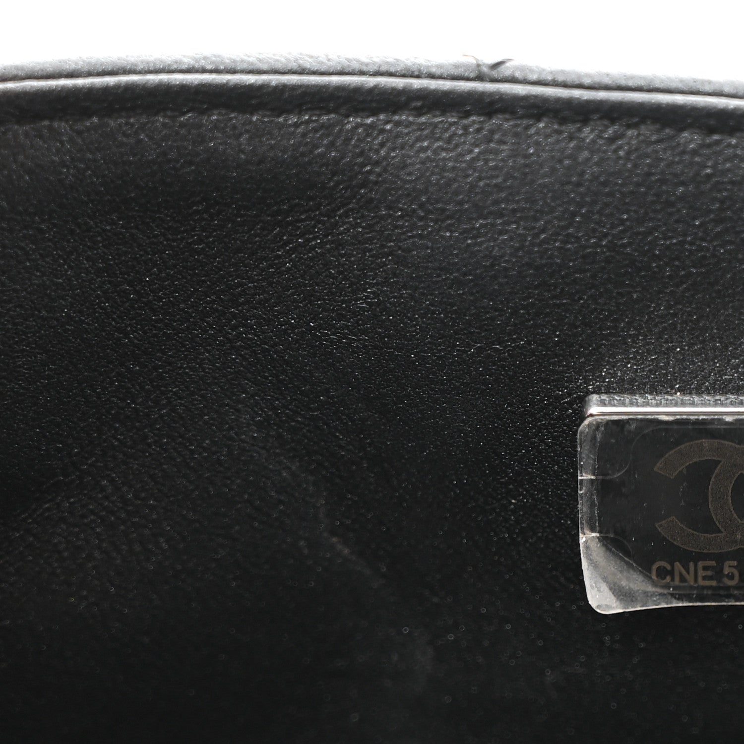 Chanel Lambskin Quilted Mini Rectangular Flap So Black 7 of 10