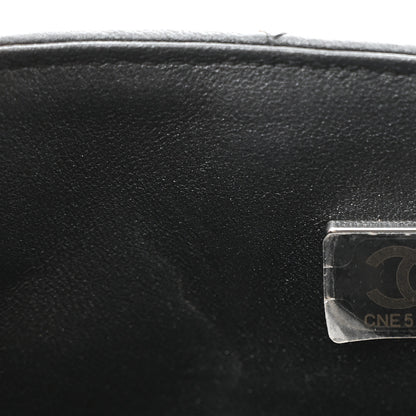 Chanel Lambskin Quilted Mini Rectangular Flap So Black 7 of 10
