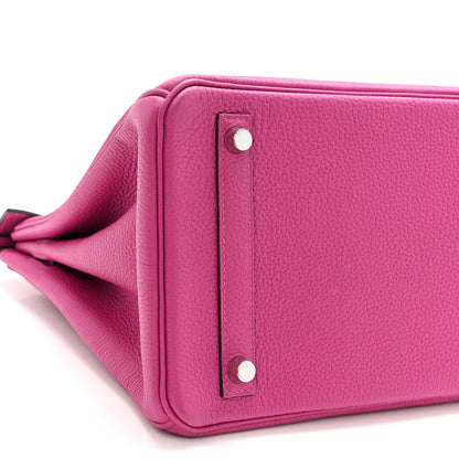 Hermes Togo Birkin 30 Rose Pourpre 9 of 12