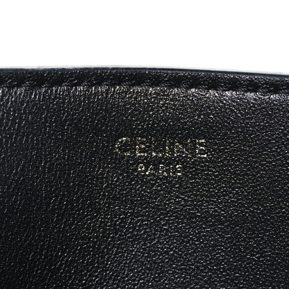Celine Smooth Calfskin Triomphe Medium Louise Bag Black 7 of 10