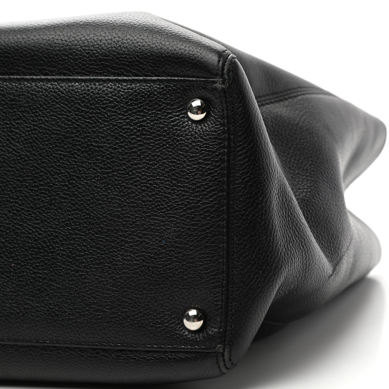 Chanel Calfskin Cerf Executive Shopper Tote Black 10 of 13