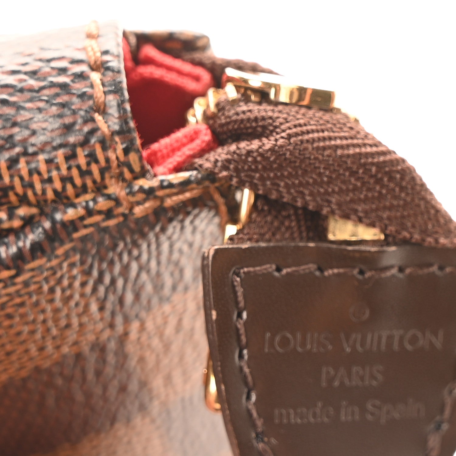 Louis Vuitton Damier Ebene Pochette Accessories NM 6 of 12