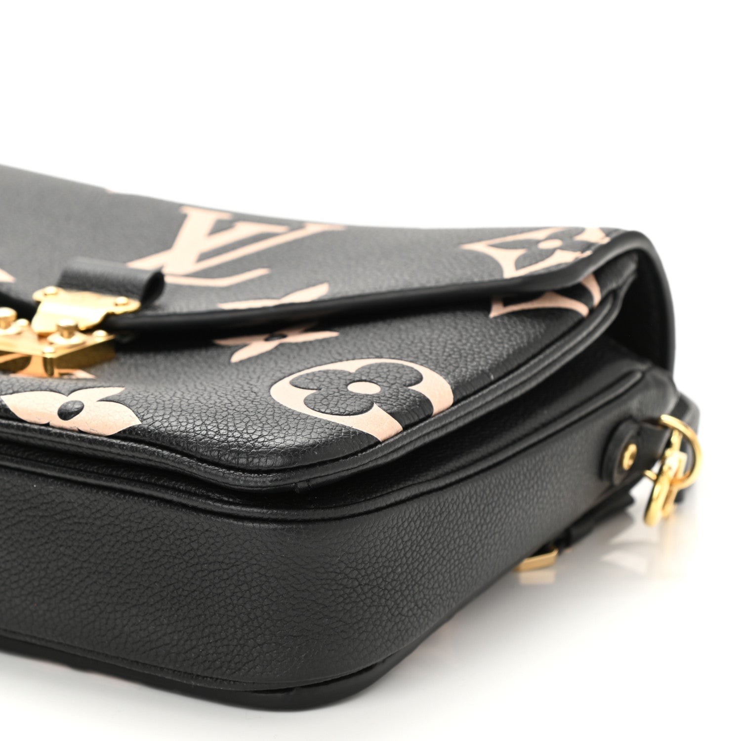 Louis Vuitton Empreinte Monogram Giant Pochette Metis Black Beige 7 of 7