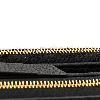 Louis Vuitton Empreinte Double Zip Pochette Black 11 of 11